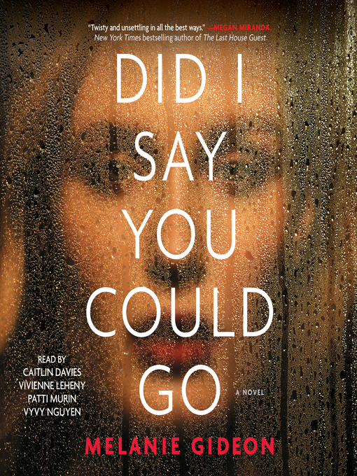 Cover image for Did I Say You Could Go